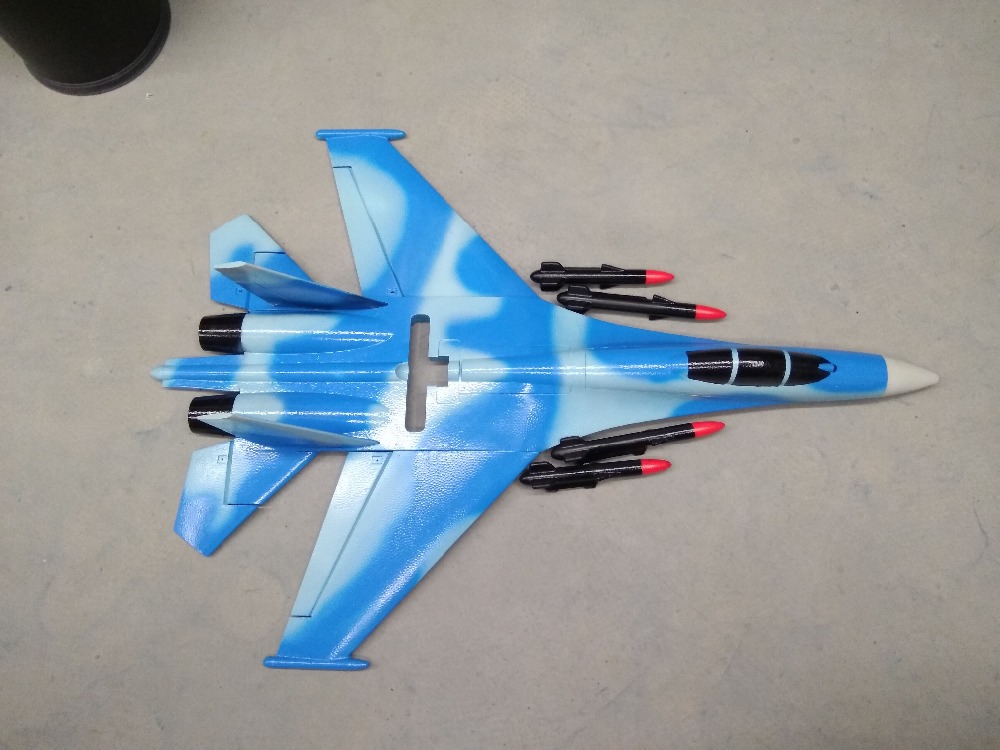 White EPO RC Plane SU-27 SU27  - đánh giá và giá Rc Hobby Plane