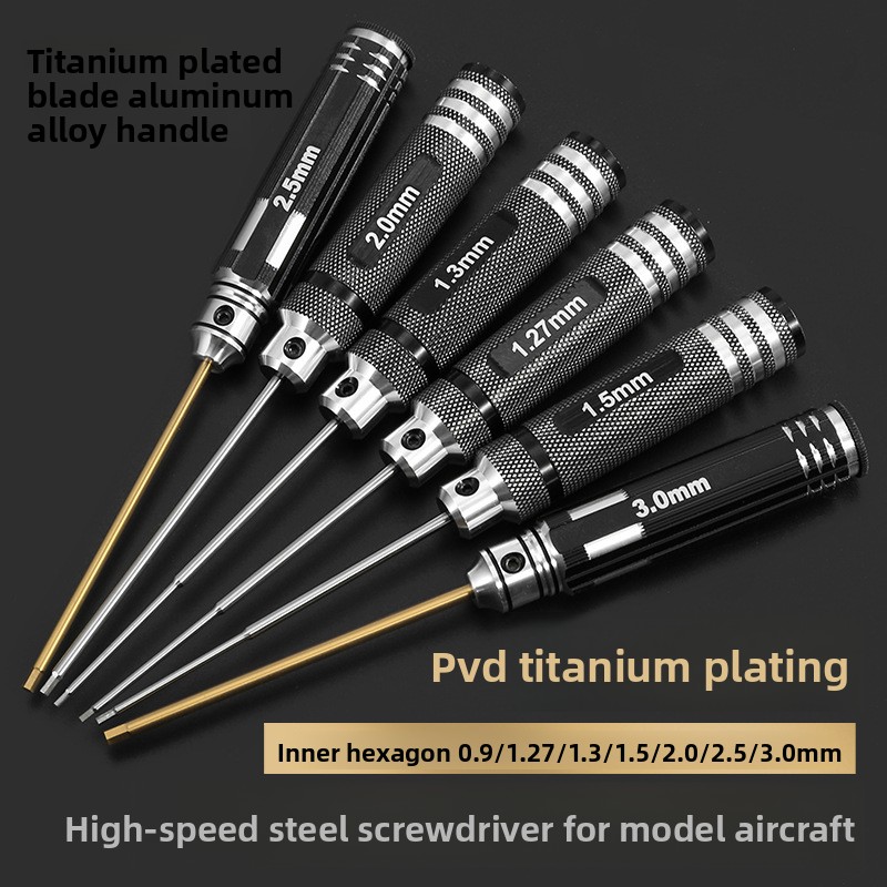 HSS/TiCN Hex Screwdriver Set M - đánh giá và giá Rc Hobby Tool Kit