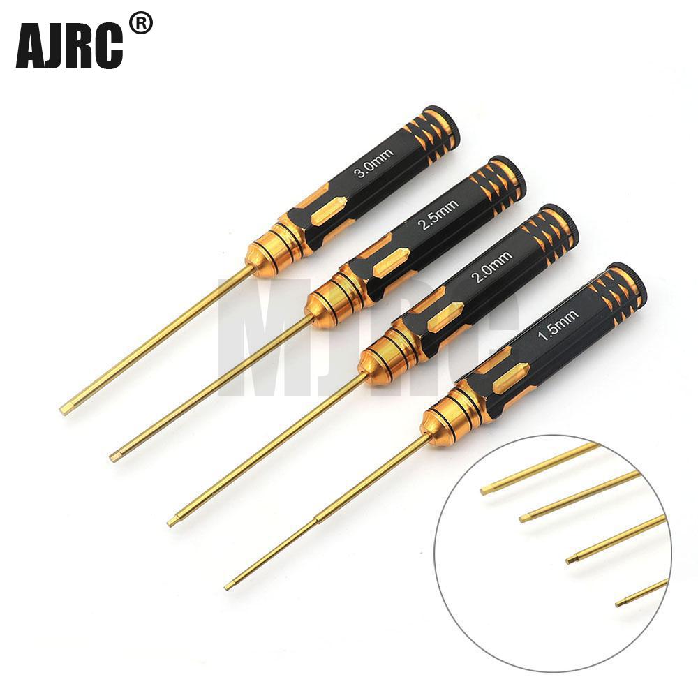 Ajrc 4pcs/set Titanium Plating - đánh giá và giá Rc Hobby Tool Kit