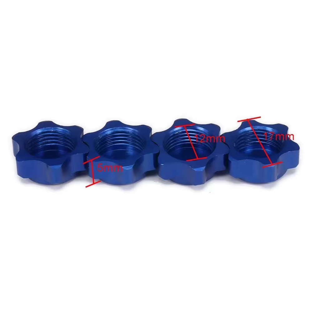 17mm Aluminum Wheel Hub Hex Nu - đánh giá và giá Rc Hobby Nut