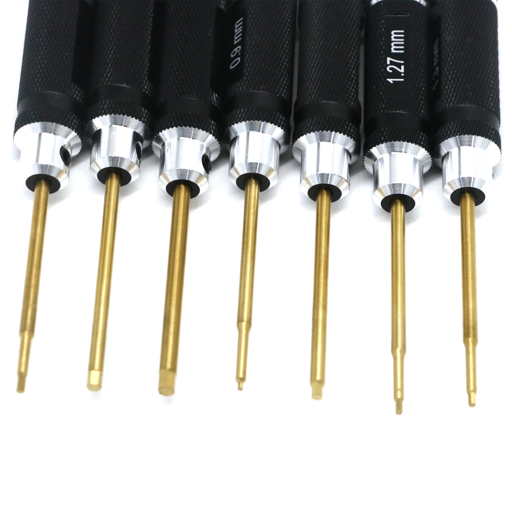 7pcs Titanium Plating Mini Pre - đánh giá và giá Rc Hobby Tool Kit