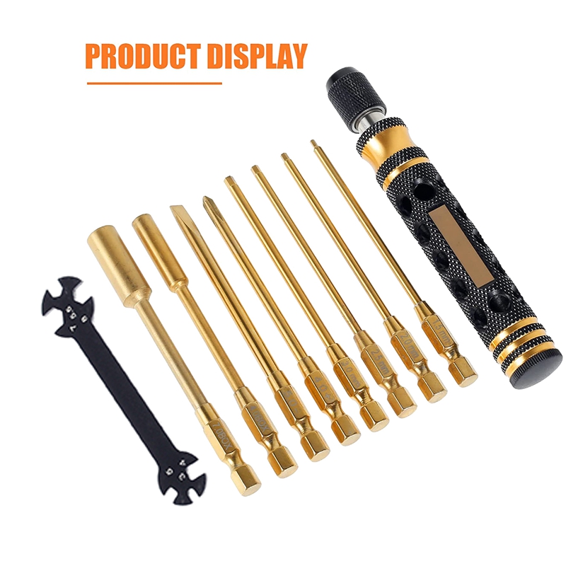 9 in 1 RC Tool Kit, RC Car Too - đánh giá và giá Rc Hobby Tool Kit