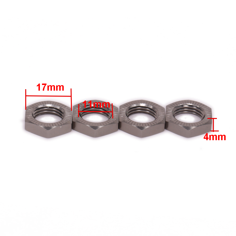 4 M17 17Mm Bánh Xe Lục Giác Ad - đánh giá và giá Rc Hobby Nut