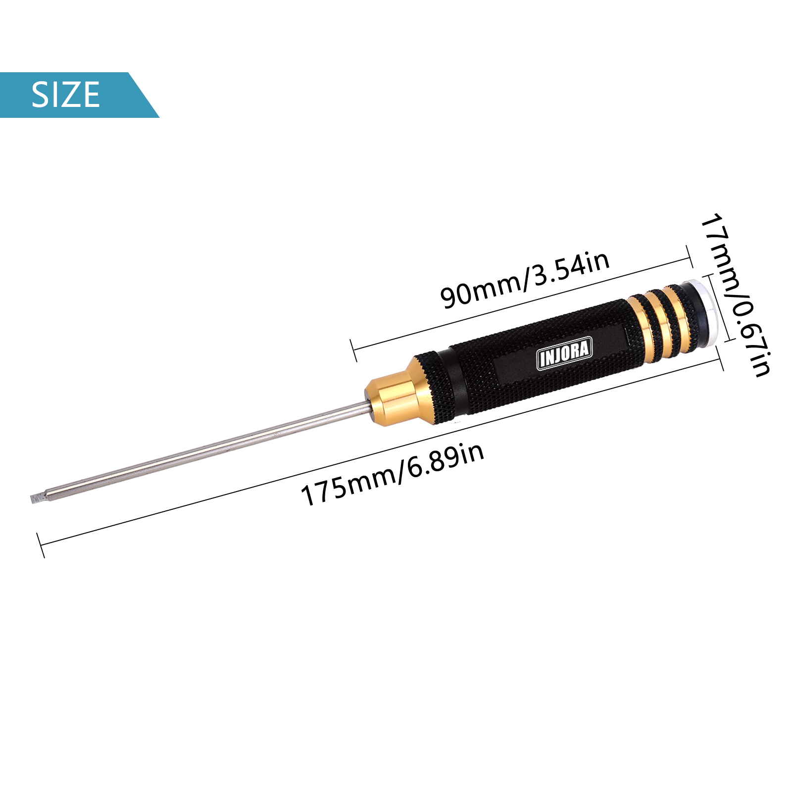 INJORA 7 Chiếc Mũi Khoét Thép  - đánh giá và giá Rc Hobby Tool Kit