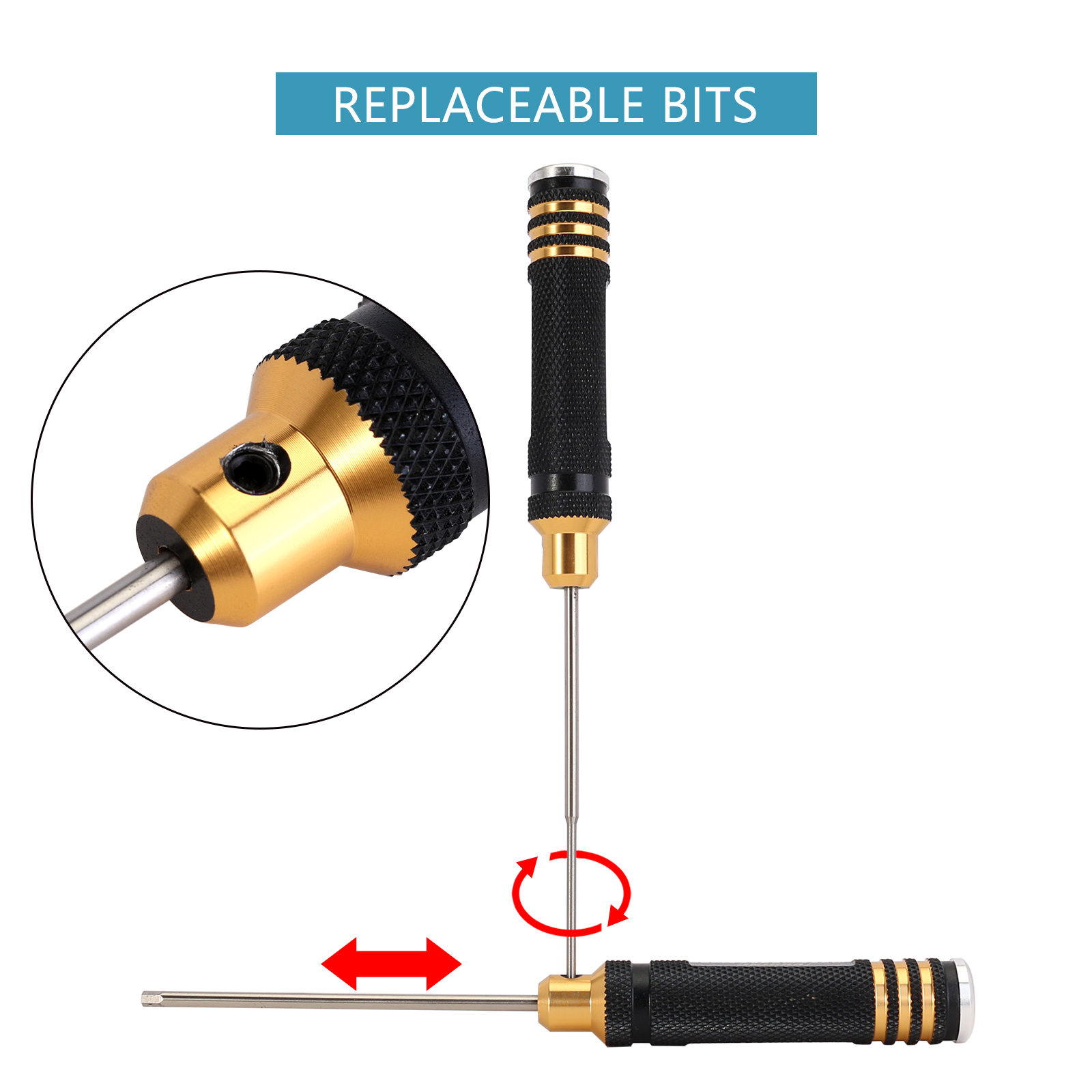 INJORA 7 Chiếc Mũi Khoét Thép  - đánh giá và giá Rc Hobby Tool Kit
