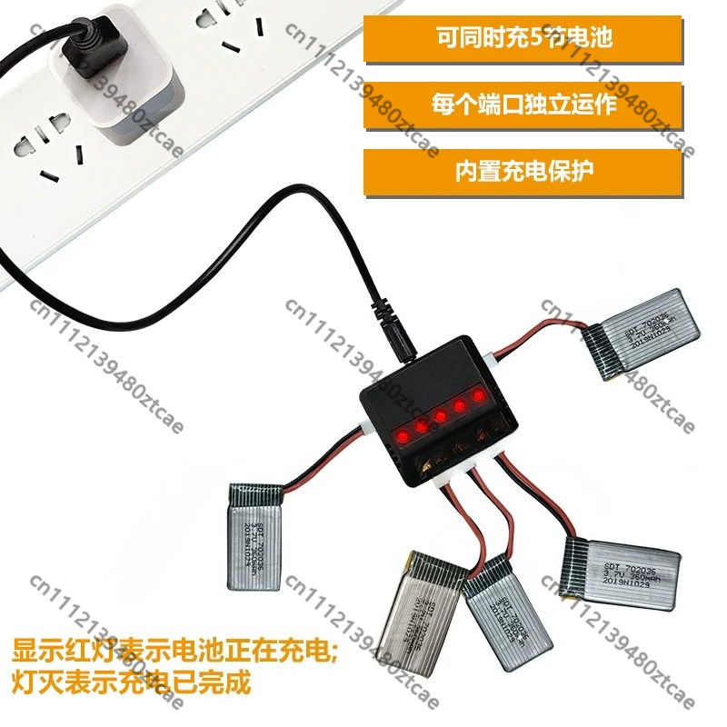 5 In 1 RC Charger 3.7V 1S LiPo - đánh giá và giá Rc Hobby Plane