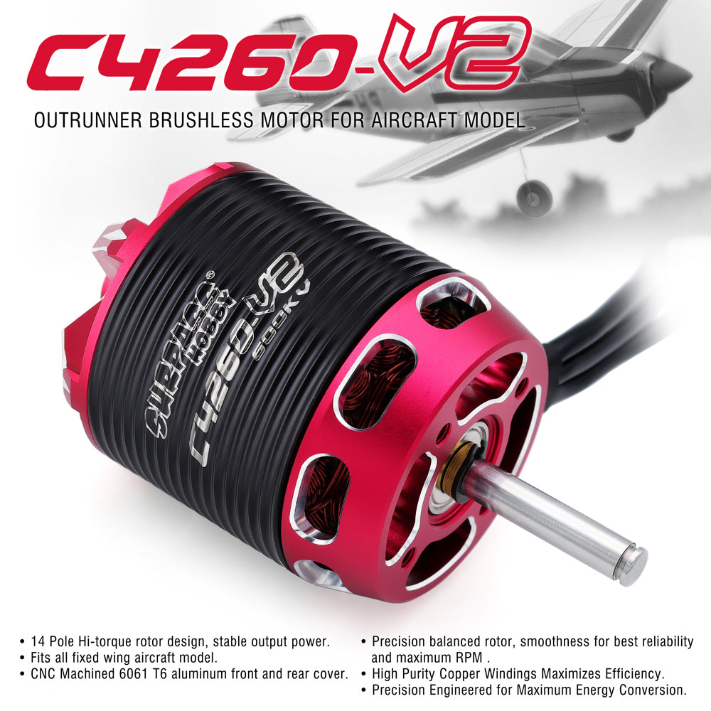 SURPASS HOBBY C4240 750KV/850K - đánh giá và giá Rc Hobby Plane