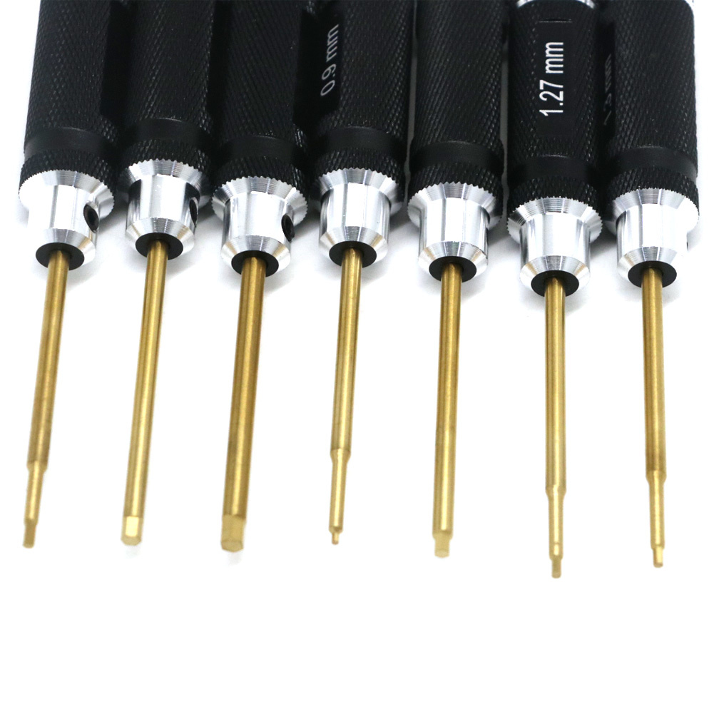 7pcs Titanium Plating Mini Pre - đánh giá và giá Rc Hobby Tool Kit